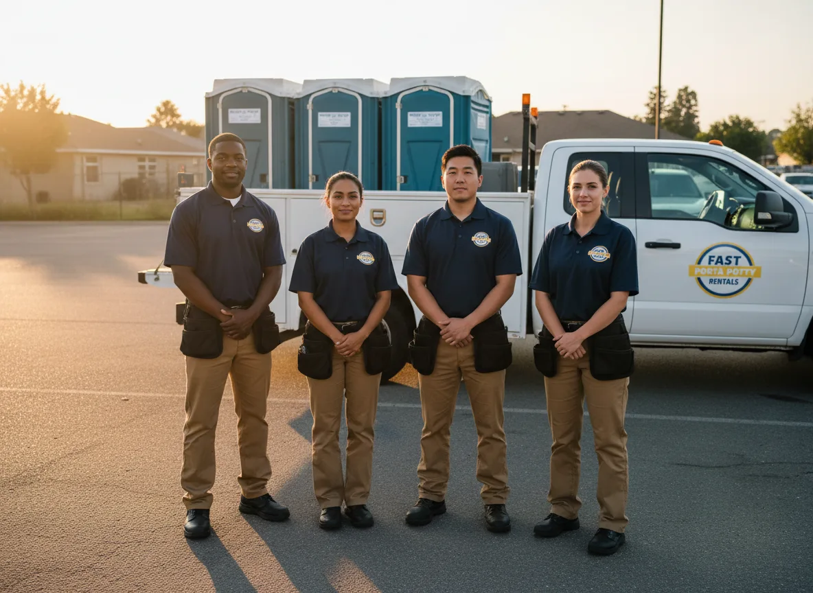 Standard Porta Potty Rentals company in Olmitz, KS