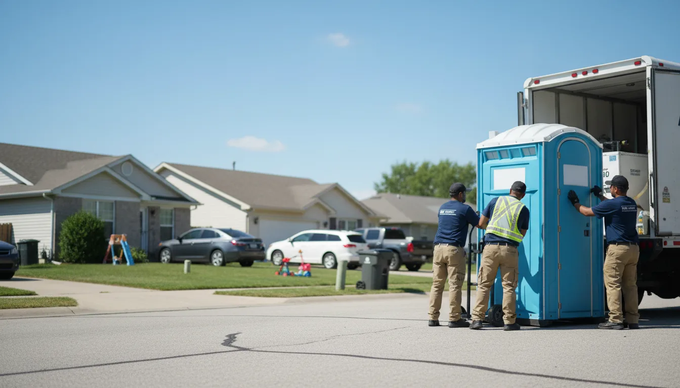 Standard Porta Potty Rentals in Olmitz, KS near me